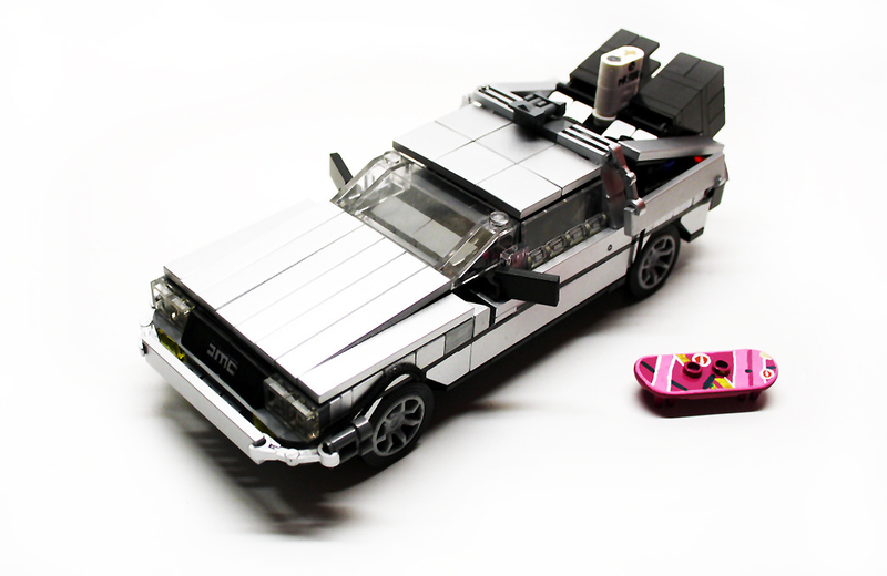 Illustration for article titled Hill Valley, 2015 AD, in LEGO form
